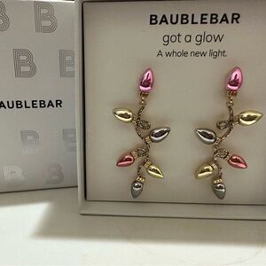 Baublebar Christmas light earrings - Got a Glow - A Whole New Light